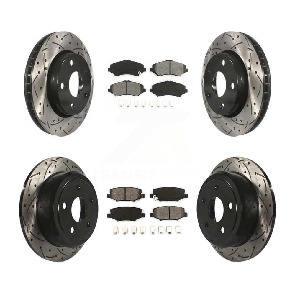 Transit Auto - KDS-100238 - Front and Rear Disc Brake Kits image 1