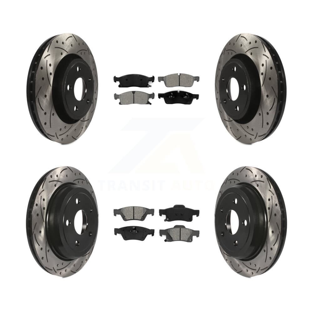 Transit Auto - KDS-100242 - Front and Rear Disc Brake Kits image 1