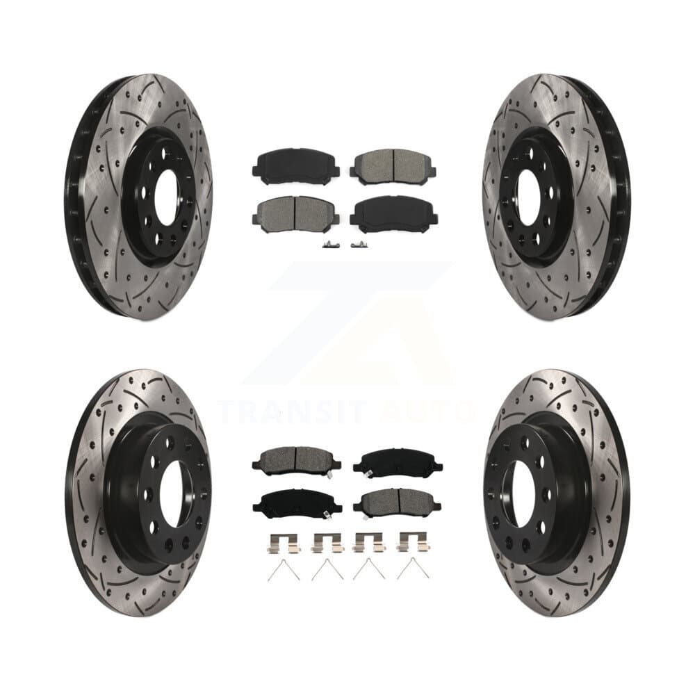 Transit Auto - KDS-100244 - Front and Rear Disc Brake Kits image 1