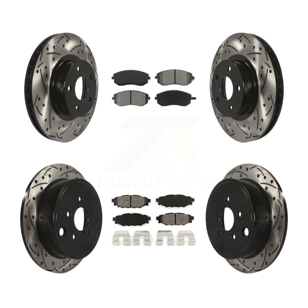 Transit Auto - KDS-100247 - Front and Rear Disc Brake Kits image 1