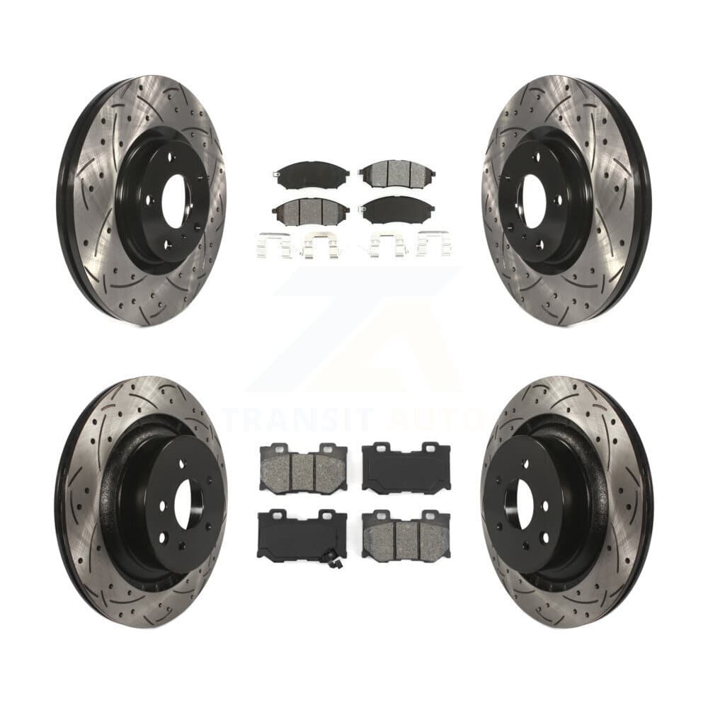 Transit Auto - KDS-100257 - Front and Rear Disc Brake Kits image 1