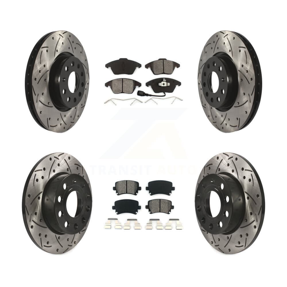 Transit Auto - KDS-100269 - Front and Rear Disc Brake Kits image 1