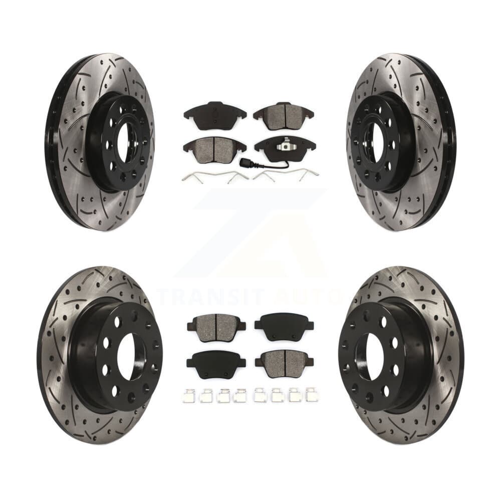 Transit Auto - KDS-100278 - Front and Rear Disc Brake Kits image 1