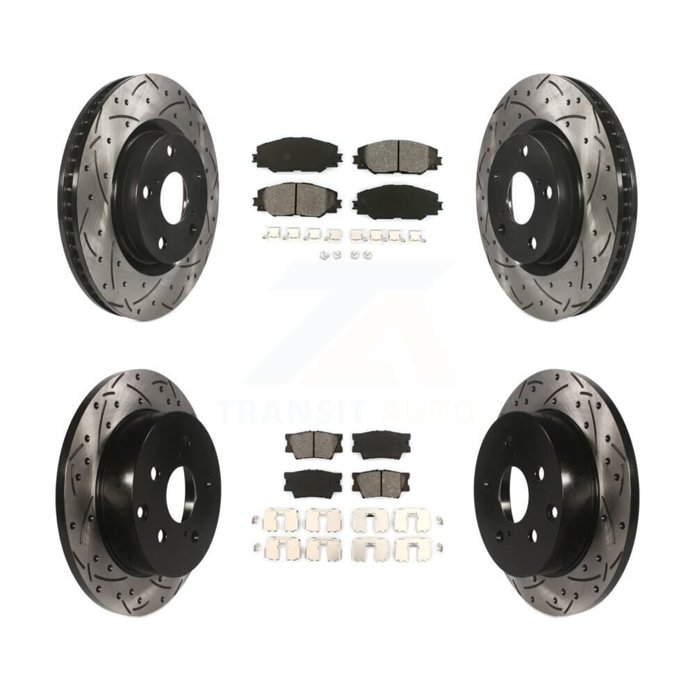 Transit Auto - KDS-100283 - Front and Rear Disc Brake Kits image 1