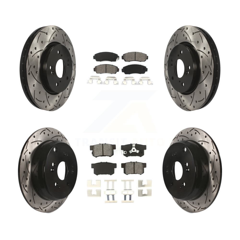 Transit Auto - KDS-100289 - Front and Rear Disc Brake Kits image 1