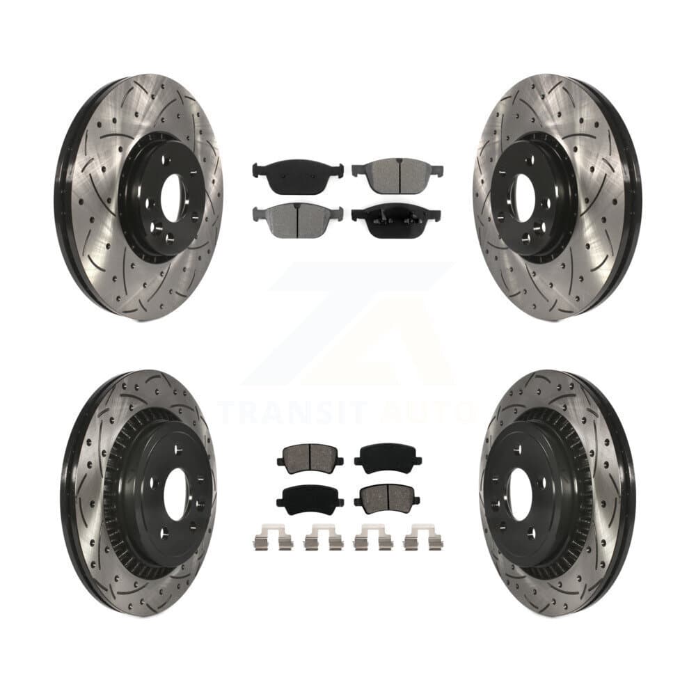 Transit Auto - KDS-100327 - Front and Rear Disc Brake Kits image 1