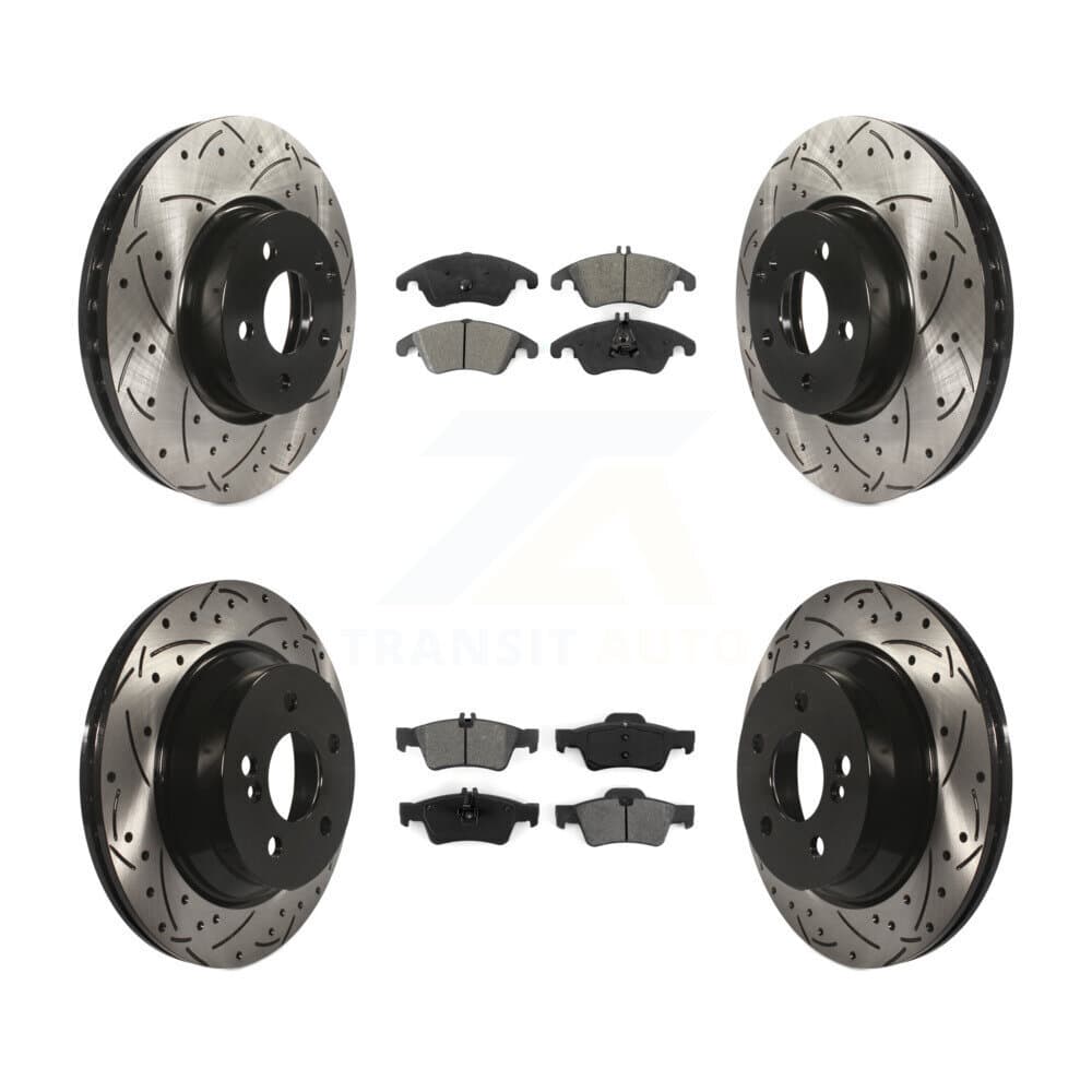 Transit Auto - KDS-100333 - Front and Rear Disc Brake Kits image 1