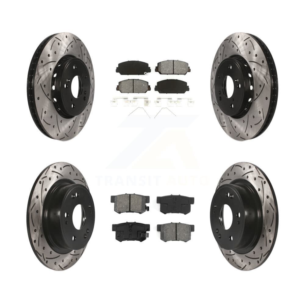 Transit Auto - KDS-100349 - Front and Rear Disc Brake Kits image 1