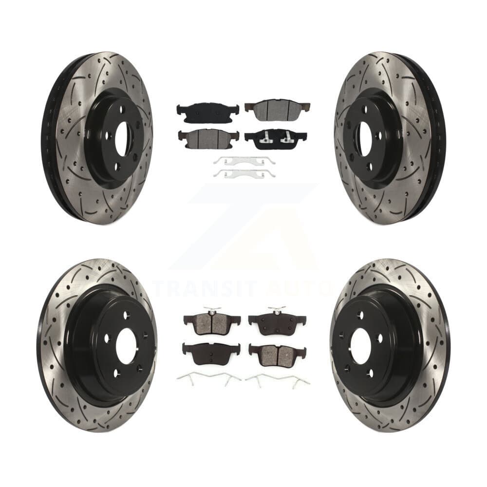 Transit Auto - KDS-100517 - Front and Rear Disc Brake Kits image 1