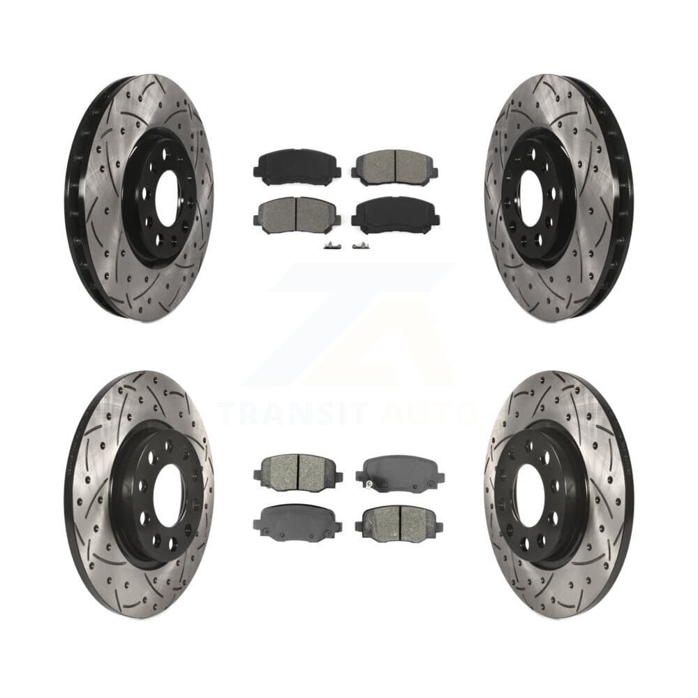 Transit Auto - KDS-100520 - Front and Rear Disc Brake Kits image 1