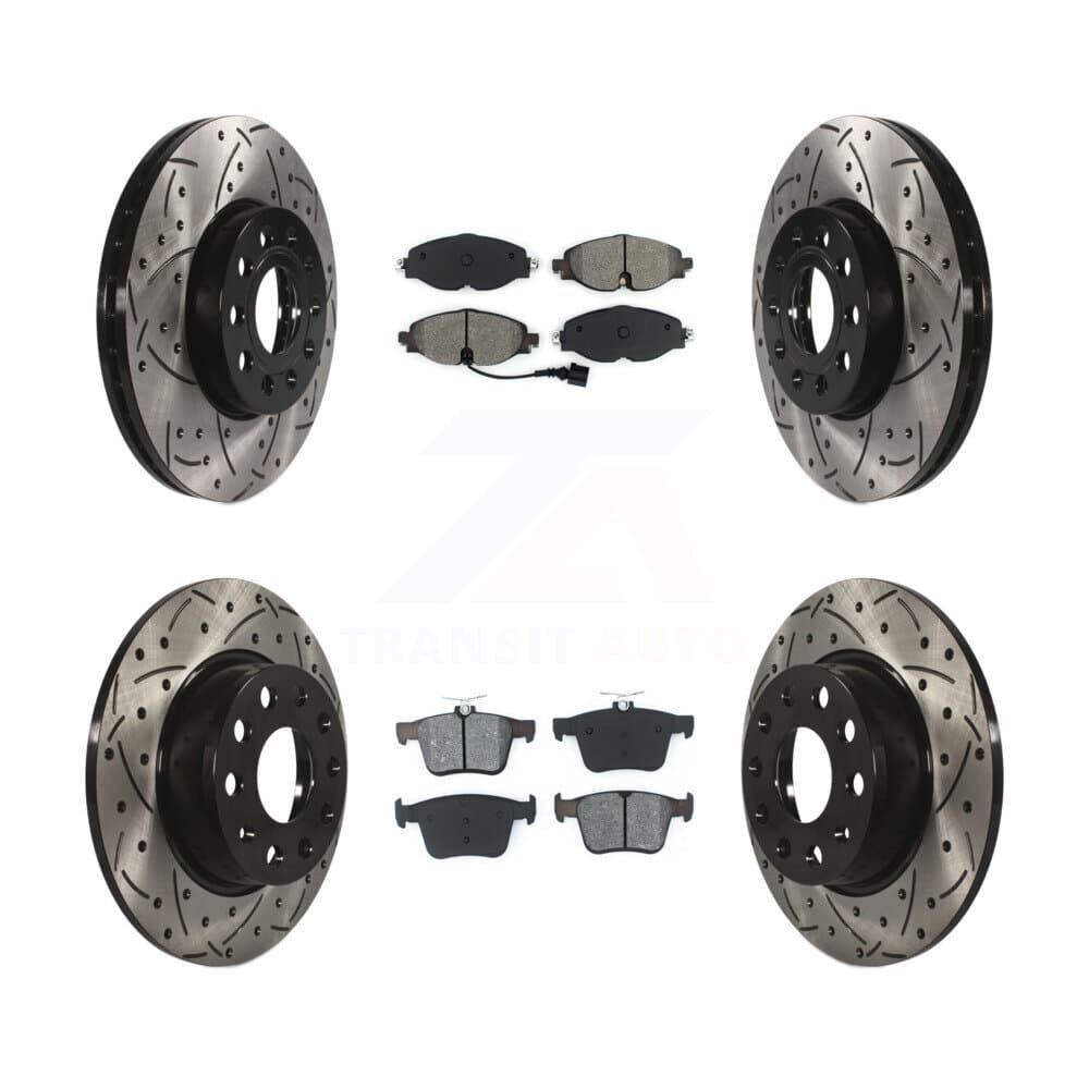 Transit Auto - KDS-100529 - Front and Rear Disc Brake Kits image 1