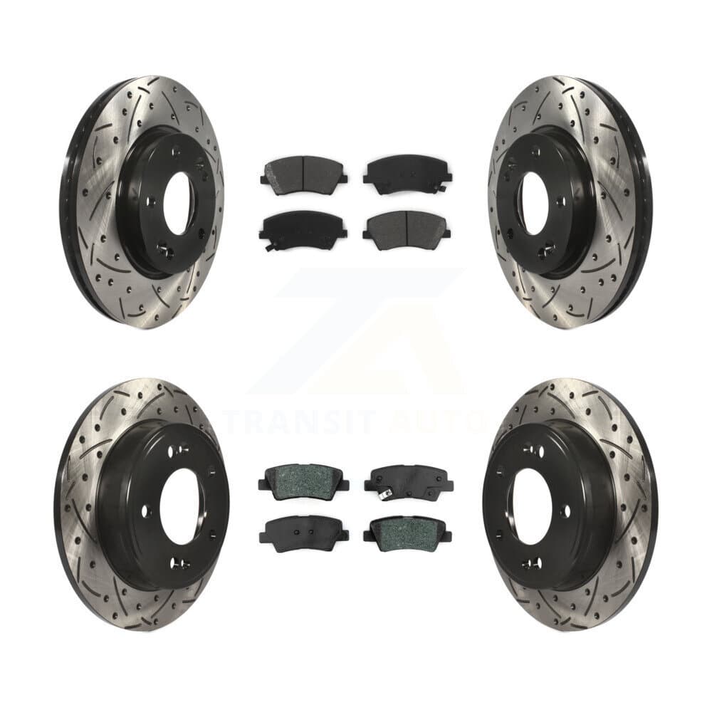 Transit Auto - KDS-100535 - Front and Rear Disc Brake Kits image 1