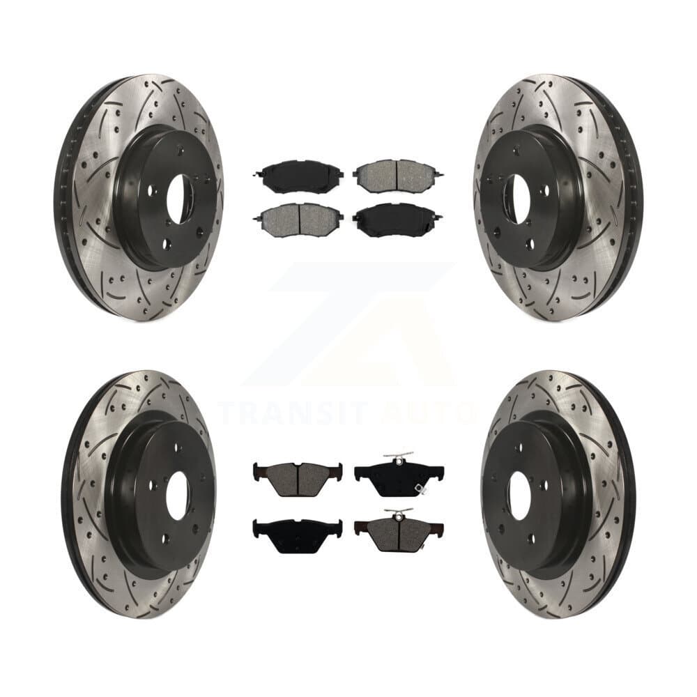 Transit Auto - KDS-100542 - Front and Rear Disc Brake Kits image 1