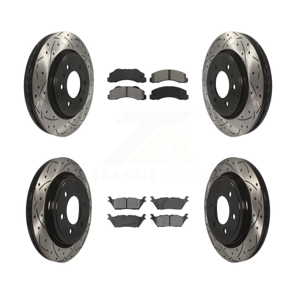 Transit Auto - KDS-100554 - Front and Rear Disc Brake Kits image 1