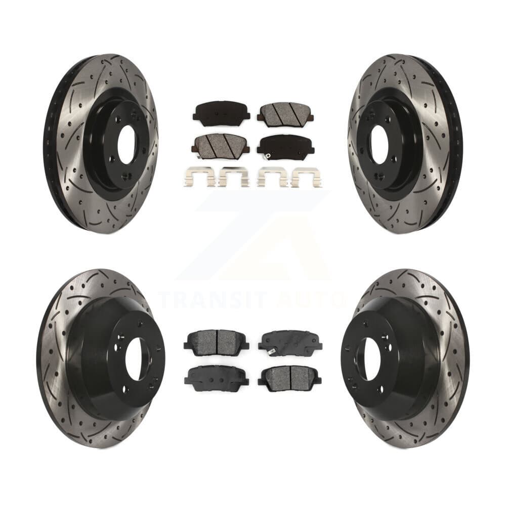 Transit Auto - KDS-100555 - Front and Rear Disc Brake Kits image 1