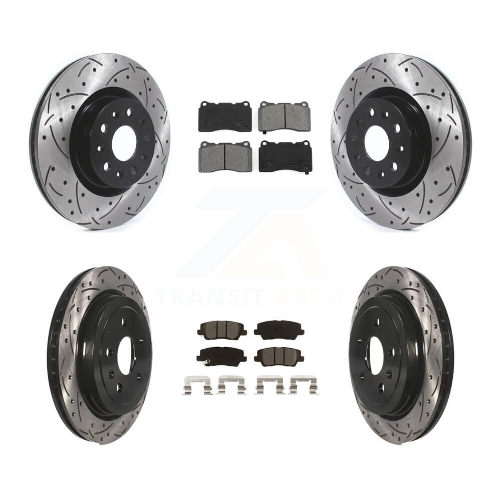 Transit Auto - KDS-100624 - Front and Rear Disc Brake Kits image 1