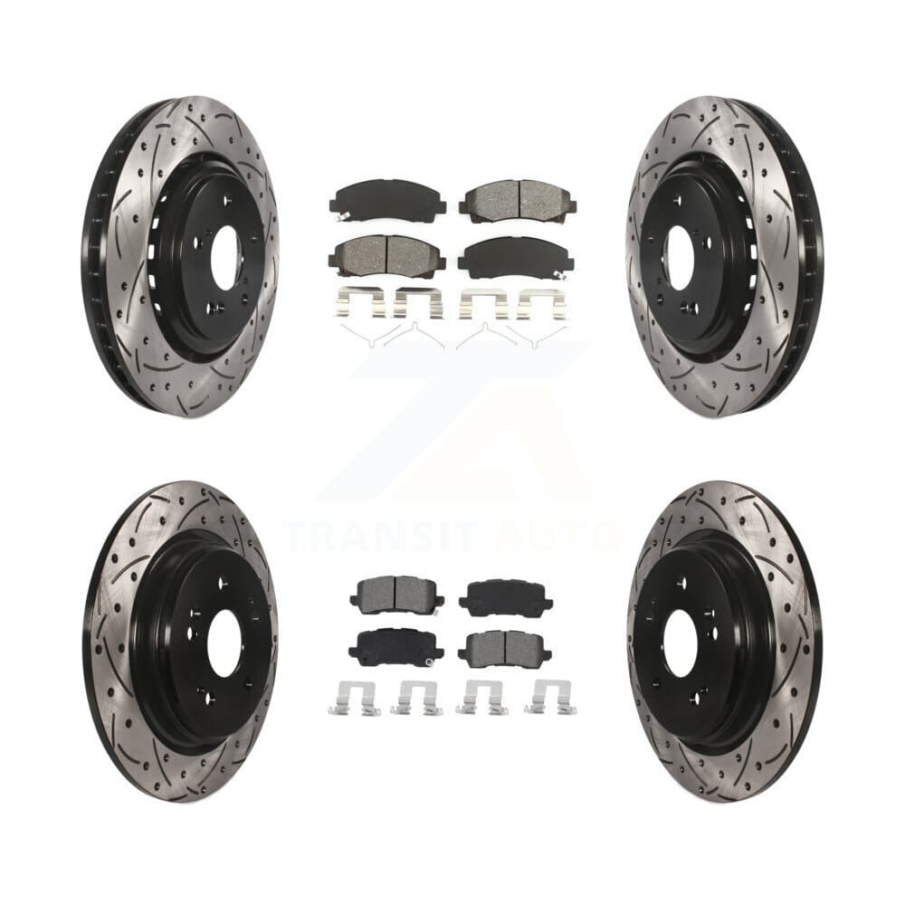 Transit Auto - KDS-100638 - Front and Rear Disc Brake Kits image 1