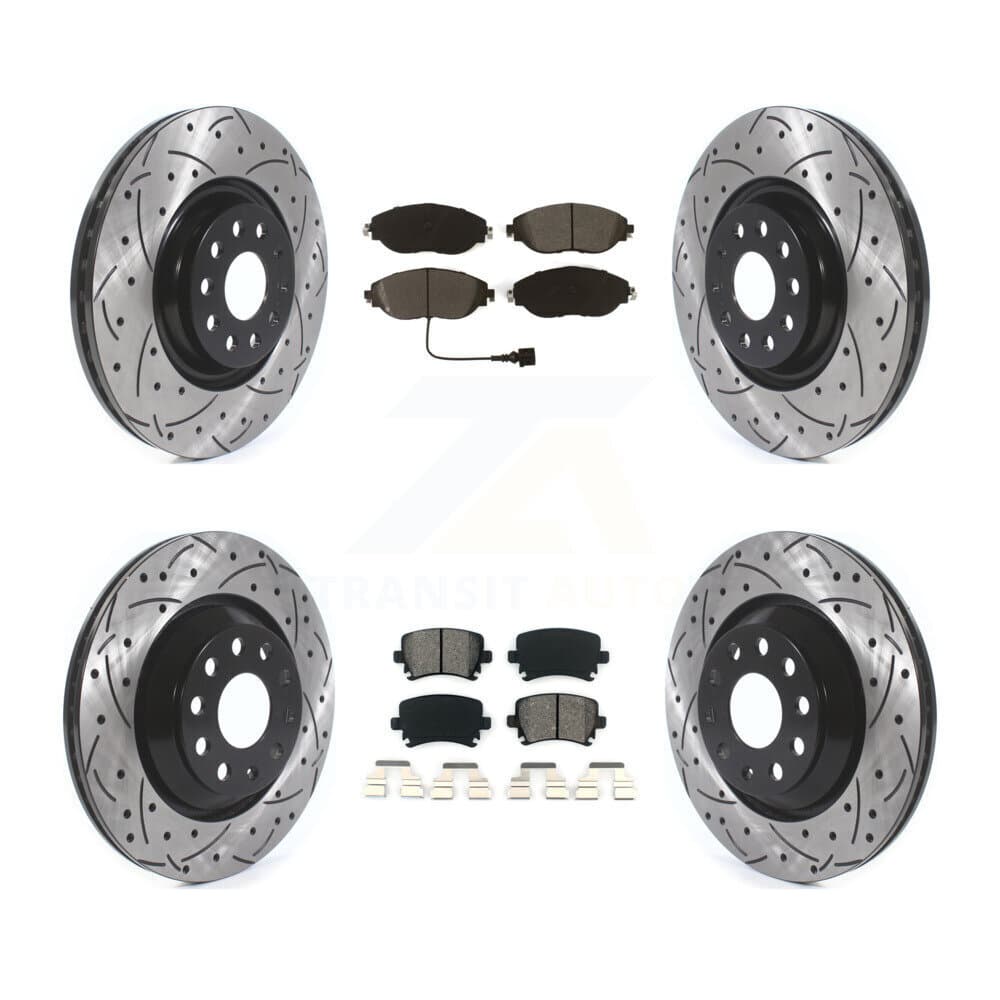 Transit Auto - KDS-100639 - Front and Rear Disc Brake Kits image 1