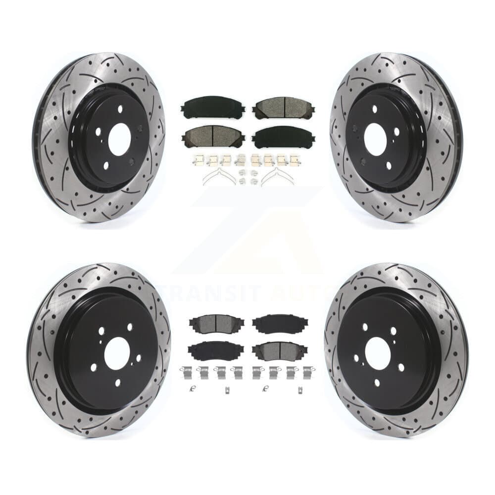 Transit Auto - KDS-100645 - Front and Rear Disc Brake Kits image 1