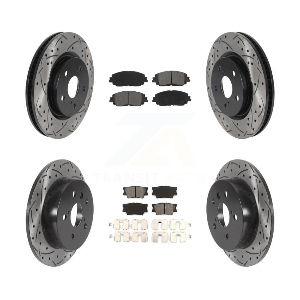 Transit Auto - KDS-100647 - Front and Rear Disc Brake Kits image 1