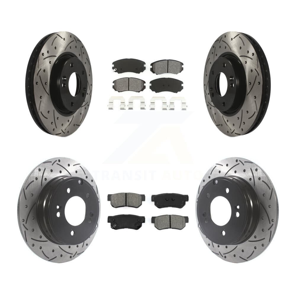 Transit Auto - KDS-100735 - Front and Rear Disc Brake Kits image 1