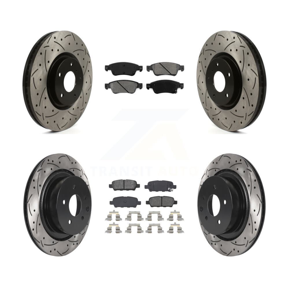 Transit Auto - KDS-100737 - Front and Rear Disc Brake Kits image 1