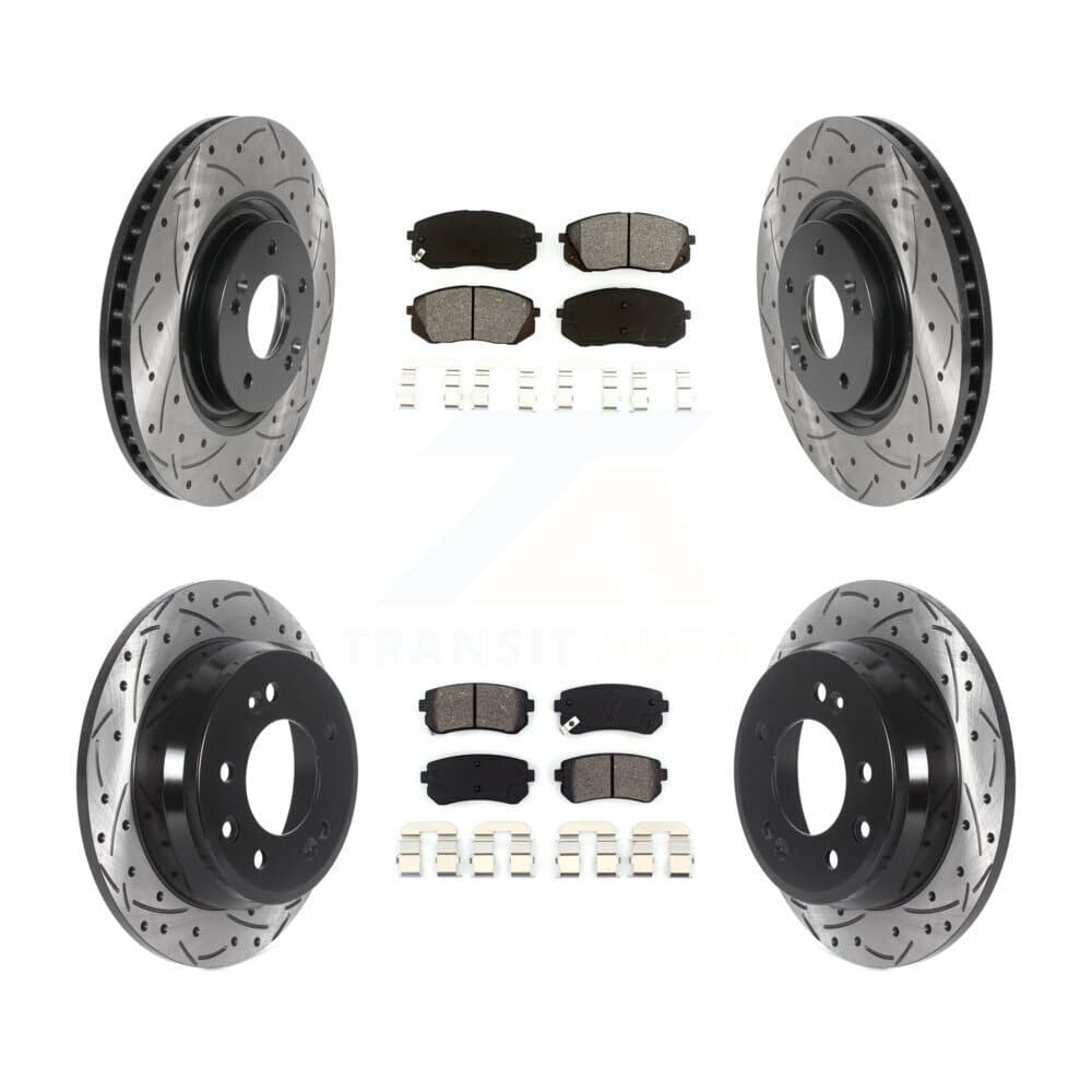 Transit Auto - KDS-100753 - Front and Rear Disc Brake Kits image 1