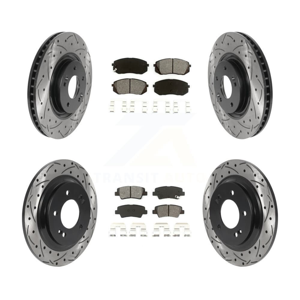 Transit Auto - KDS-100754 - Front and Rear Disc Brake Kits image 1