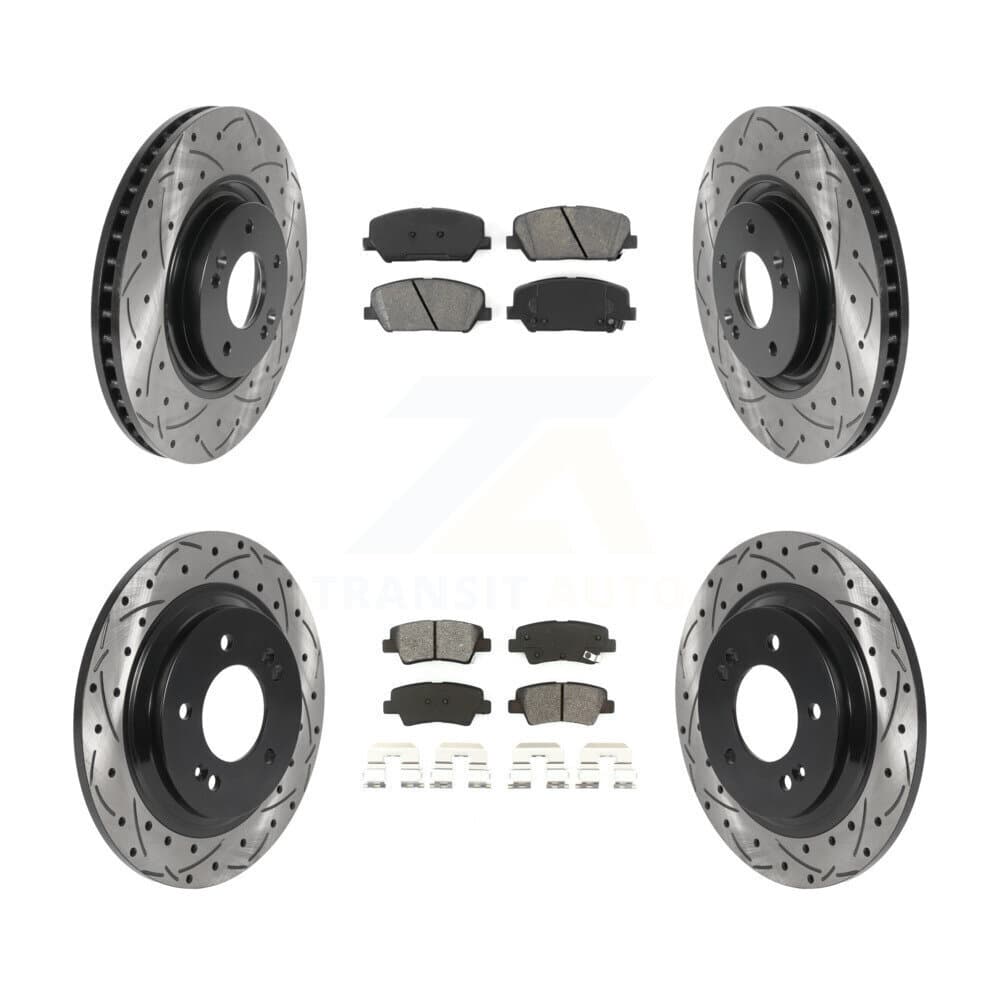 Transit Auto - KDS-100756 - Front and Rear Disc Brake Kits image 1