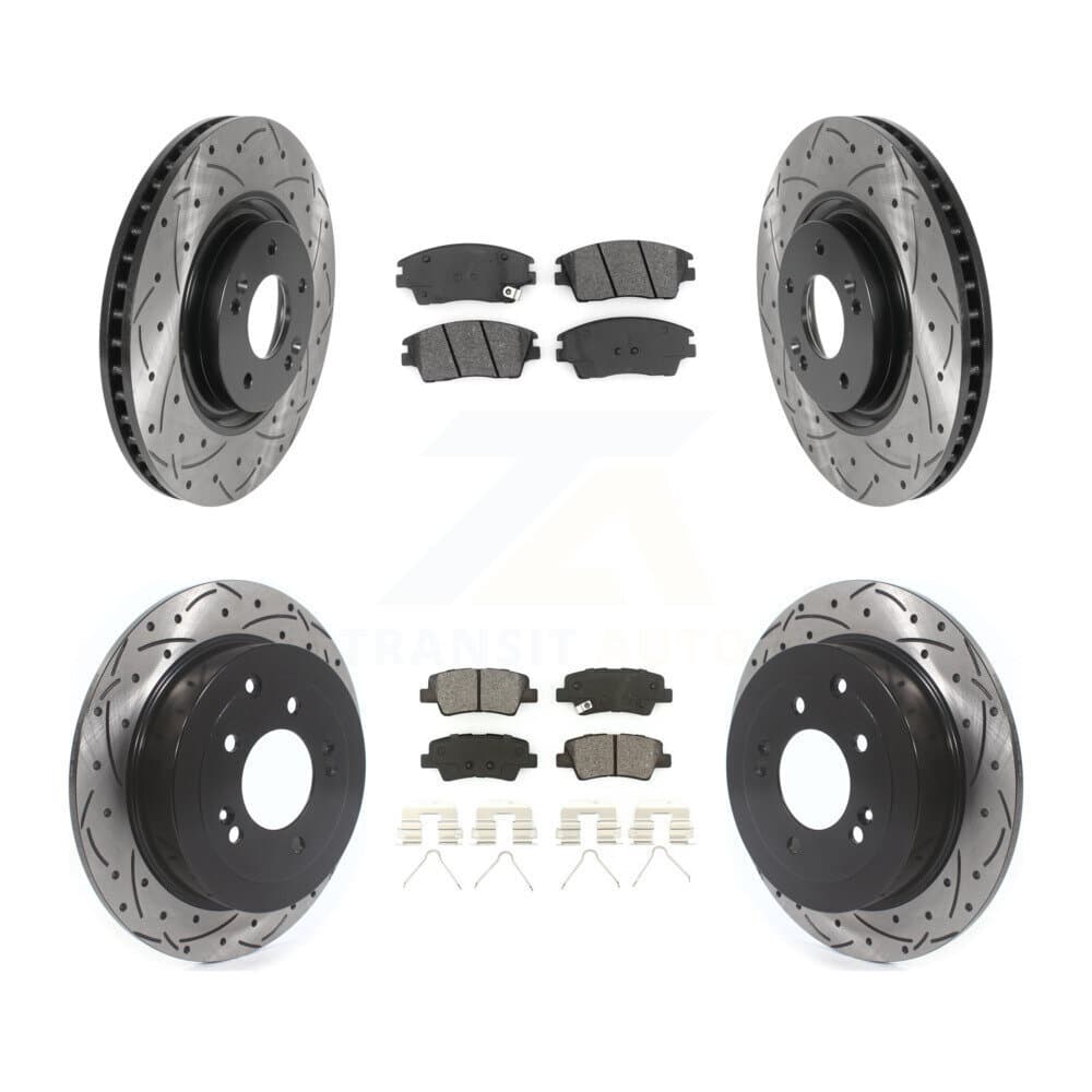 Transit Auto - KDS-100759 - Front and Rear Disc Brake Kits image 1