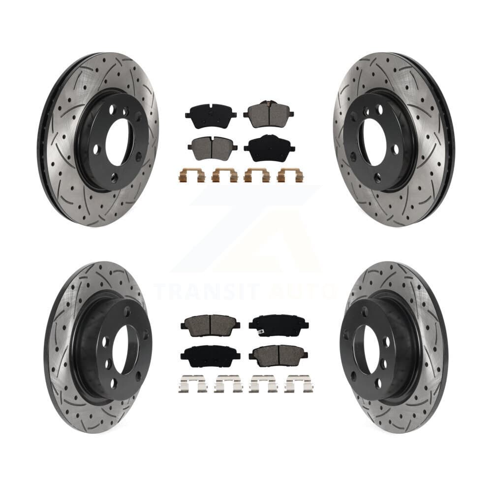 Transit Auto - KDS-100765 - Front and Rear Disc Brake Kits image 1