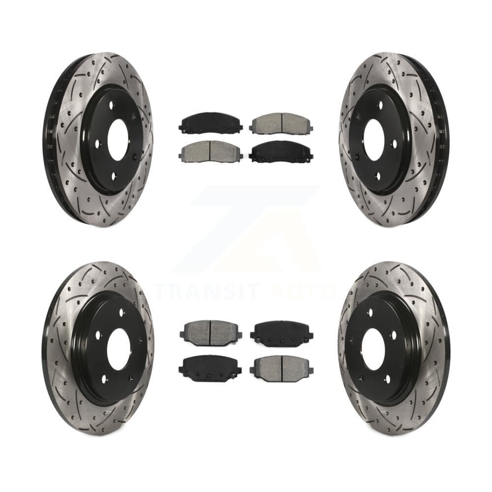 Transit Auto - KDS-100851 - Front and Rear Disc Brake Kits image 1