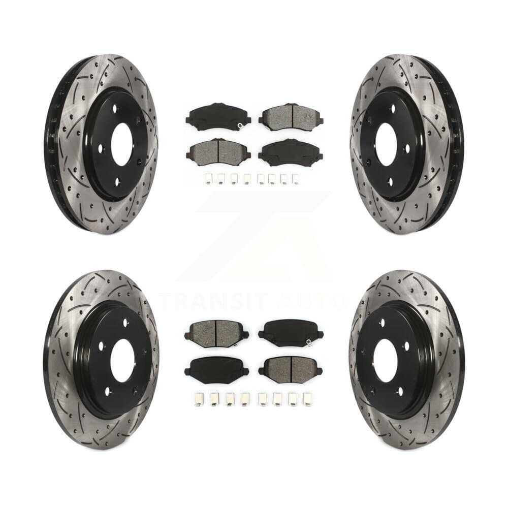 Transit Auto - KDS-100854 - Front and Rear Disc Brake Kits image 1