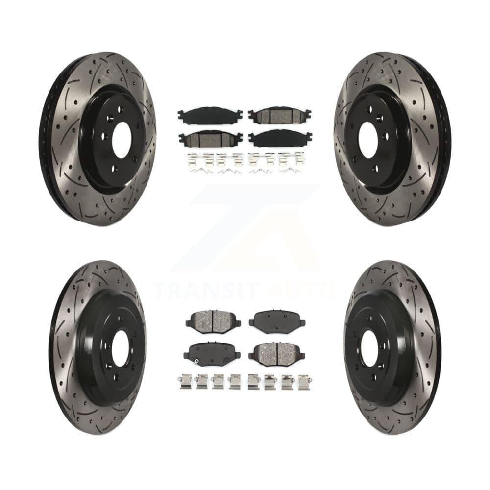 Transit Auto - KDS-100922 - Front and Rear Disc Brake Kits image 1
