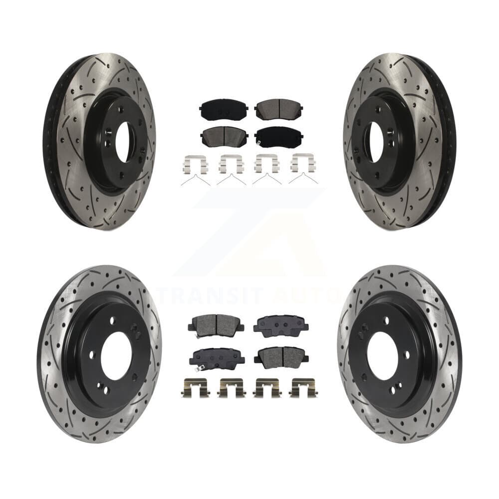 Transit Auto - KDS-100924 - Front and Rear Disc Brake Kits image 1