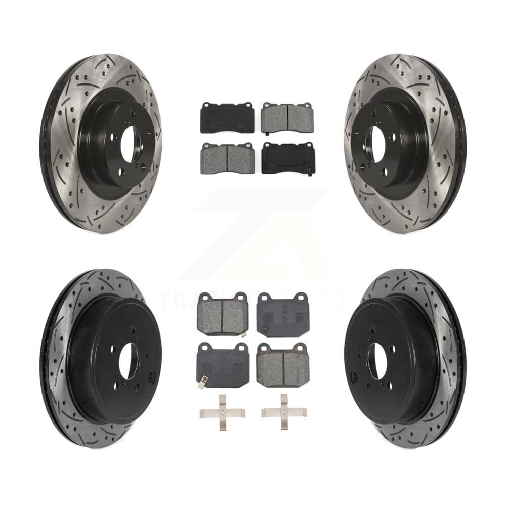 Transit Auto - KDS-100943 - Front and Rear Disc Brake Kits image 1
