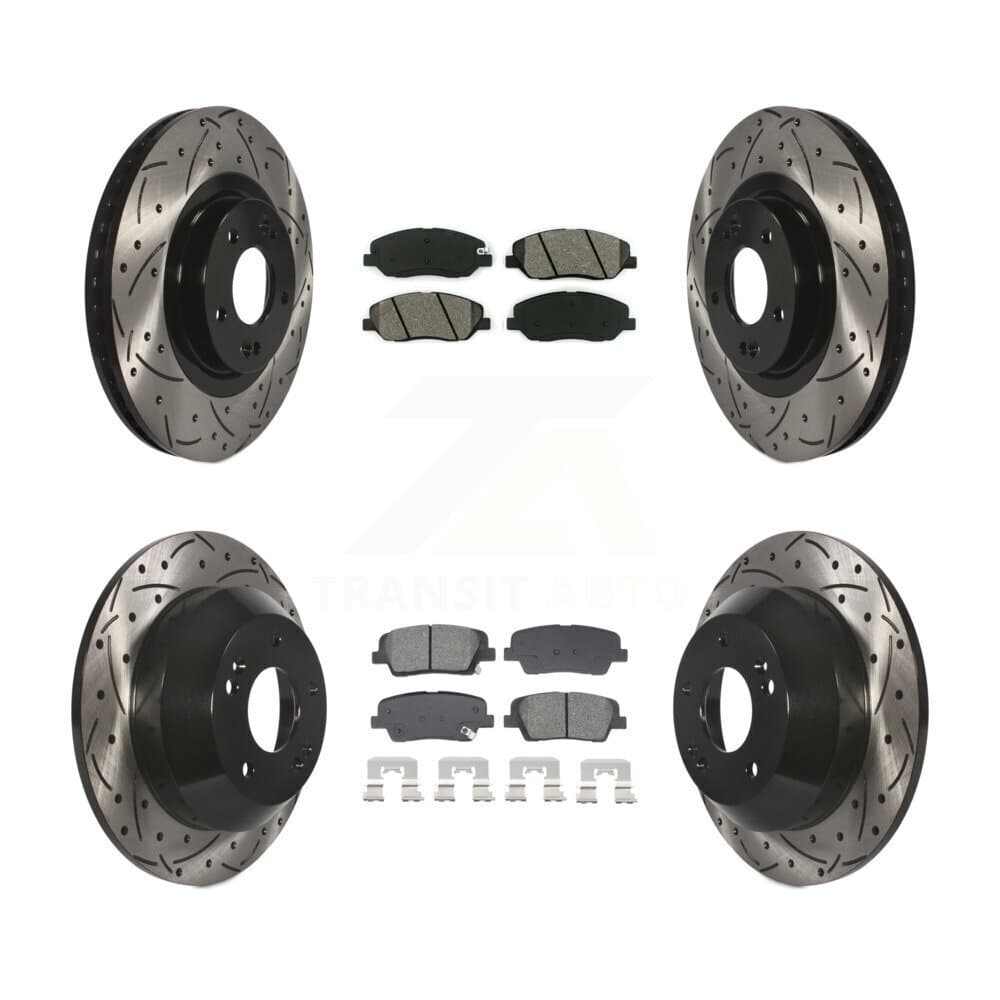 Transit Auto - KDS-100955 - Front and Rear Disc Brake Kits image 1