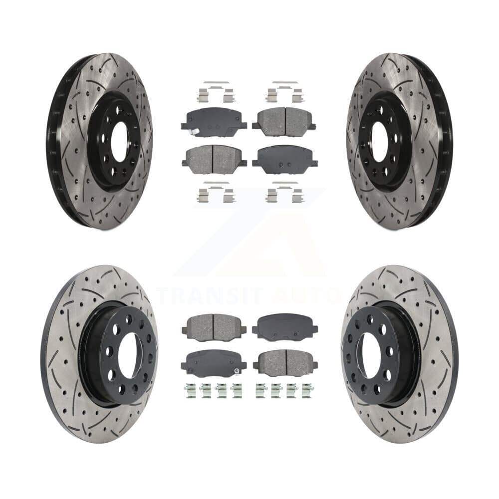 Transit Auto - KDS-100969 - Front and Rear Disc Brake Kits image 1
