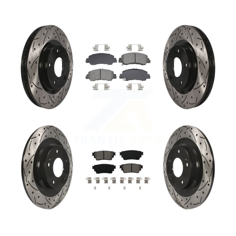 Transit Auto - KDS-100988 - Front and Rear Disc Brake Kits image 1