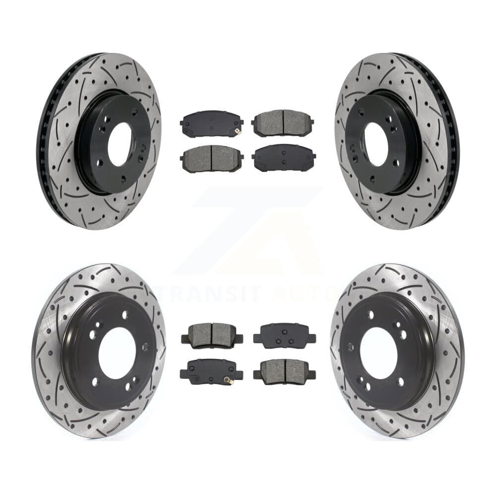 Transit Auto - KDS-100994 - Front and Rear Disc Brake Kits image 1