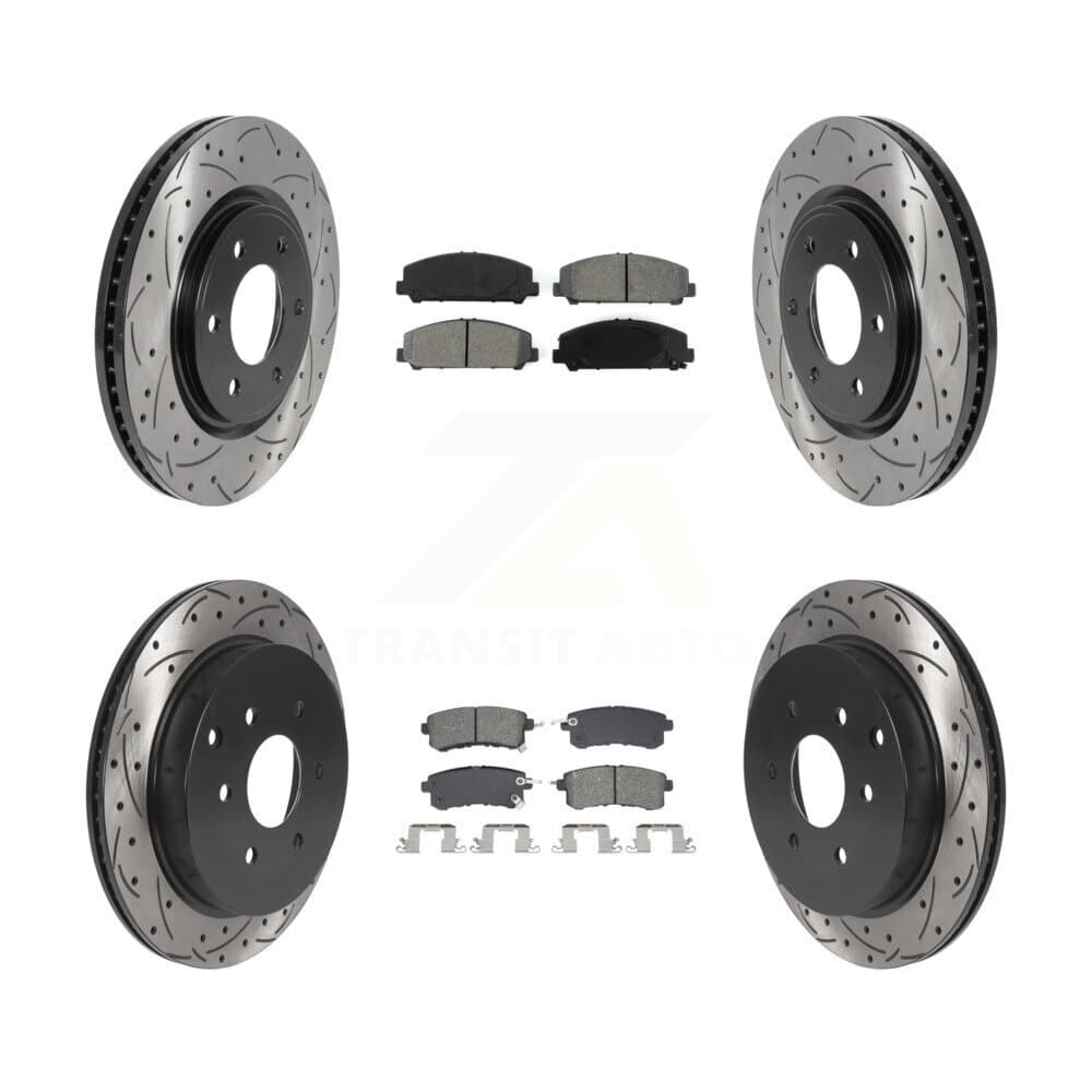Transit Auto - KDS-101011 - Front and Rear Disc Brake Kits image 1