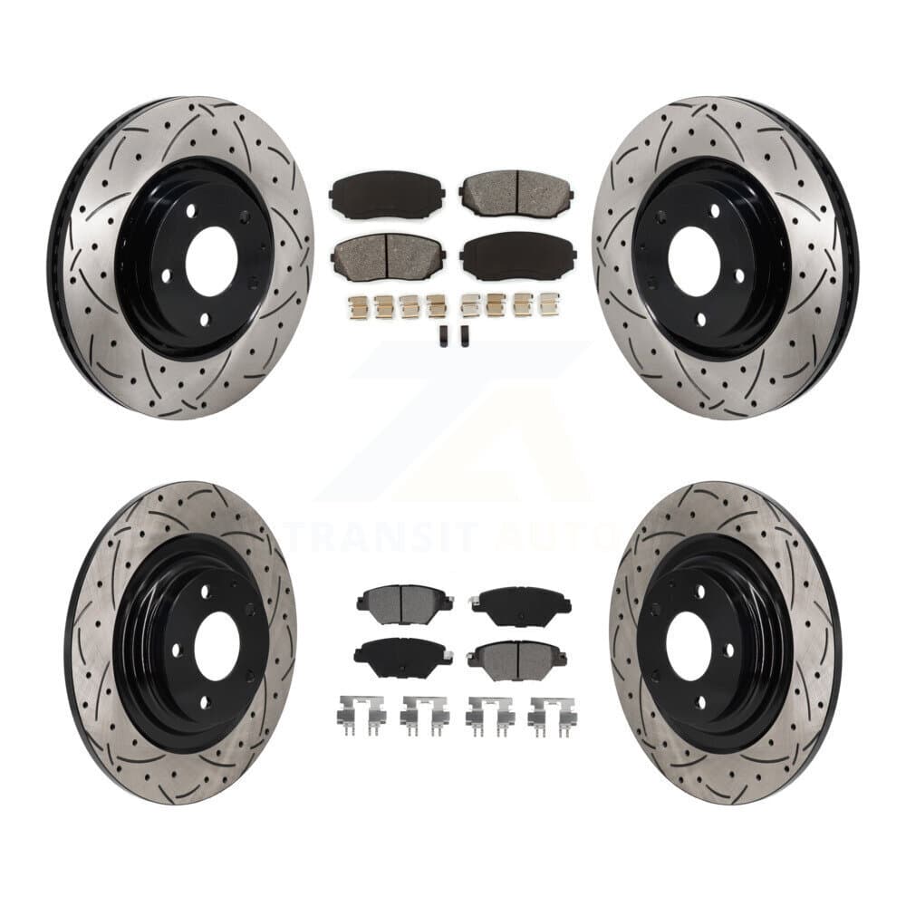 Transit Auto - KDS-101151 - Front and Rear Disc Brake Kits image 1