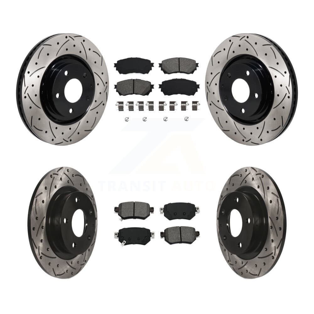 Transit Auto - KDS-101160 - Front and Rear Disc Brake Kits image 1