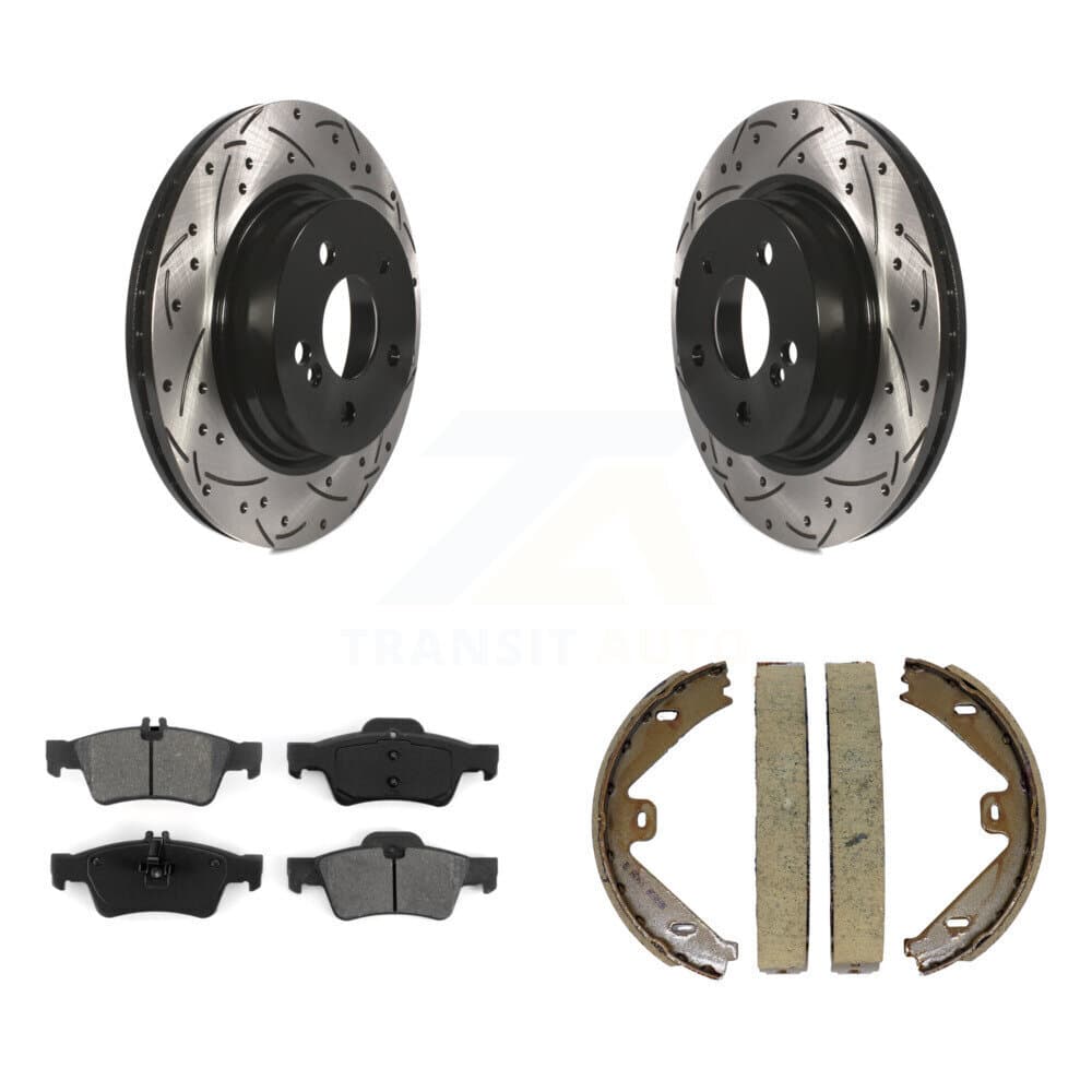 Transit Auto - KDS-101236 - Rear Disc Brake Kits image 1