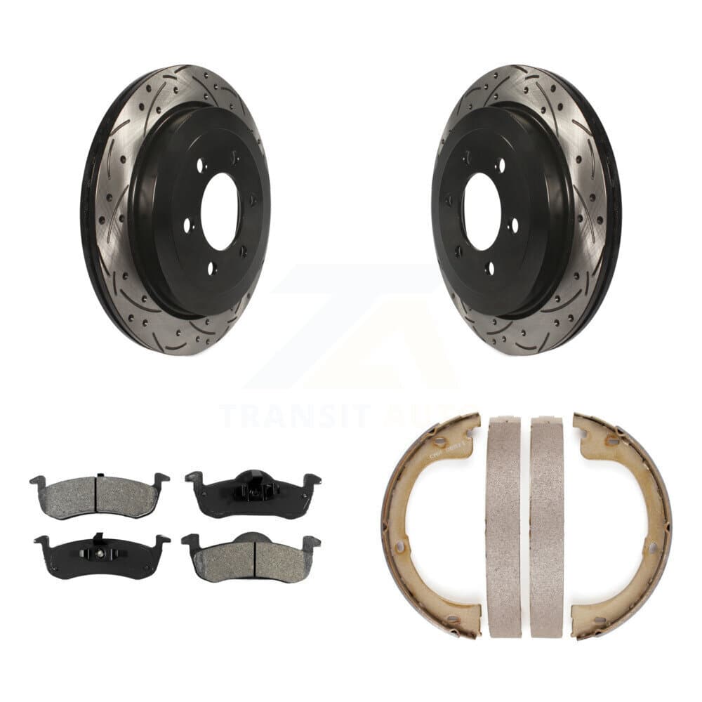 Transit Auto - KDS-101240 - Rear Disc Brake Kits image 1