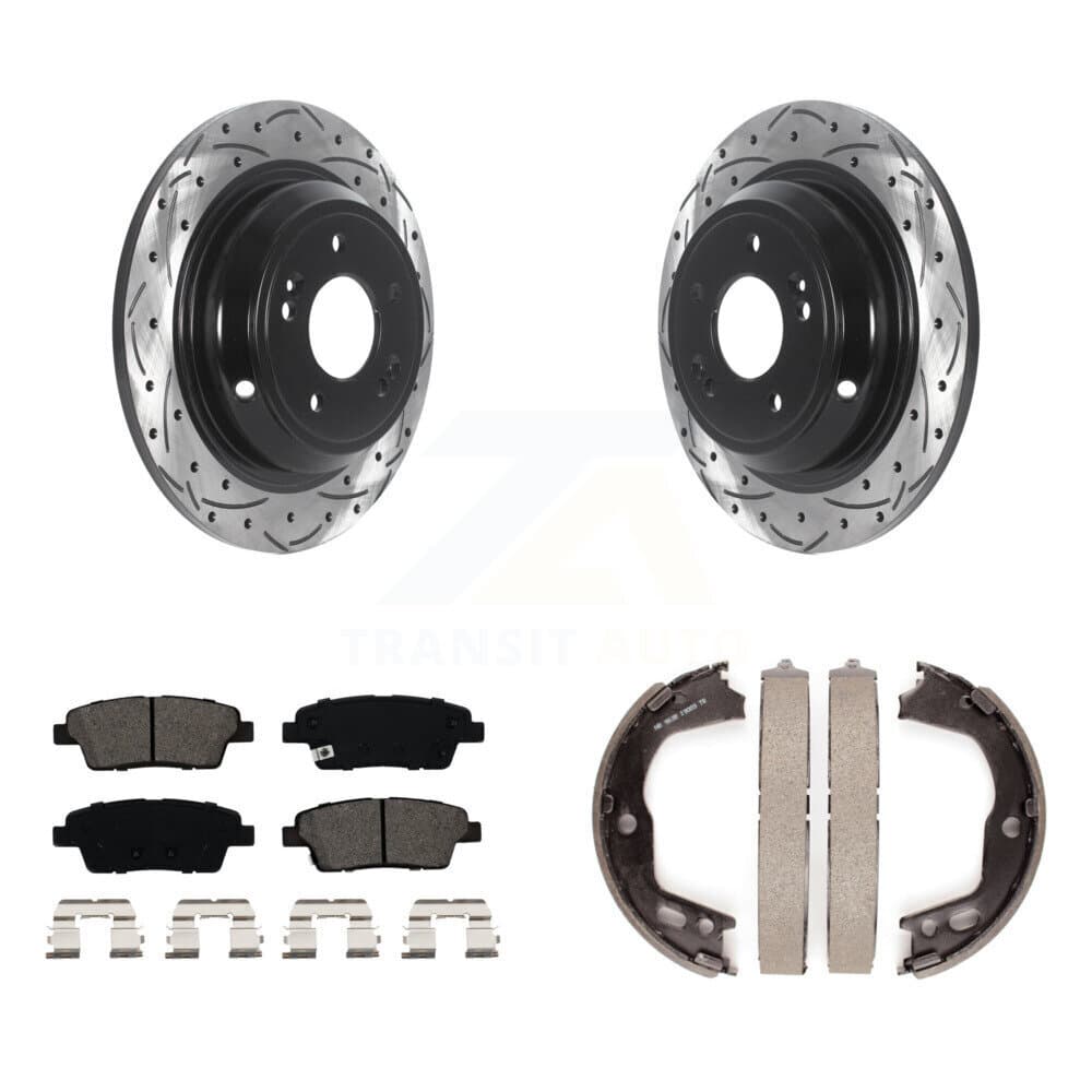 Transit Auto - KDS-101273 - Rear Disc Brake Kits image 1