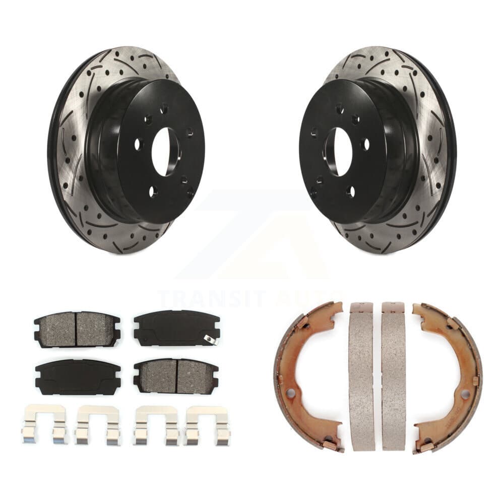 Transit Auto - KDS-101286 - Rear Disc Brake Kits image 1