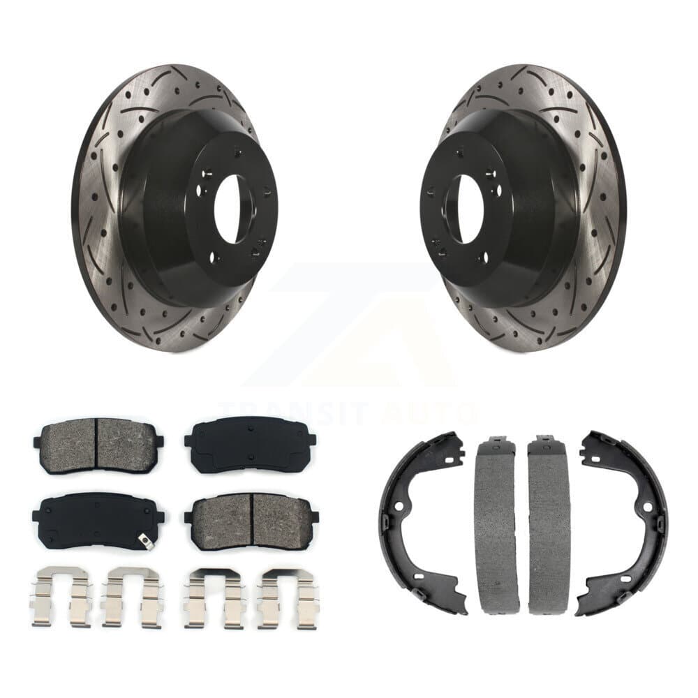 Transit Auto - KDS-101320 - Rear Disc Brake Kits image 1