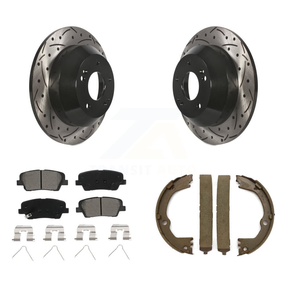 Transit Auto - KDS-101323 - Rear Disc Brake Kits image 1