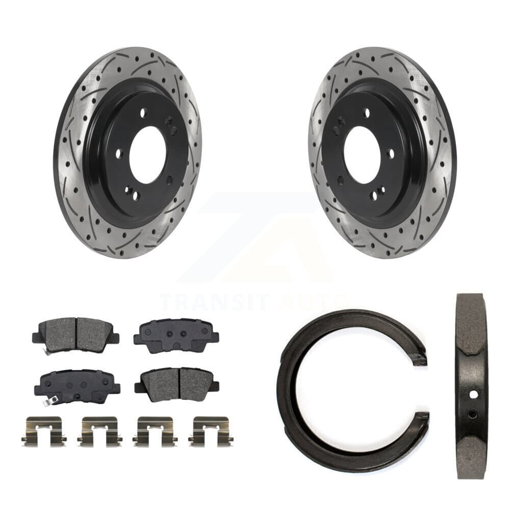 Transit Auto - KDS-101376 - Rear Disc Brake Kits image 1